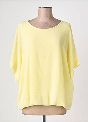 Tunică mâneci scurte galben QUATTRO femeie