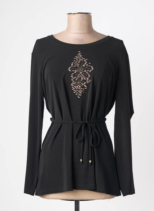 Tunică mâneci lungi negru JUMFIL femeie