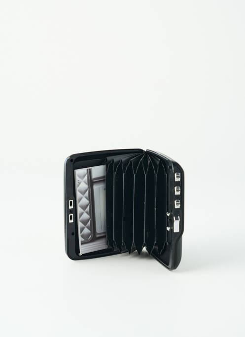 Portofel pentru carduri negru ÖGON femeie