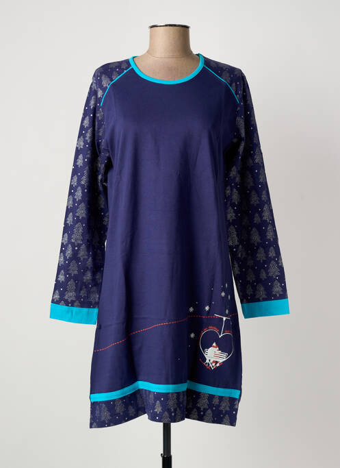 Cămașă de noapte albastru ROSE POMME femeie