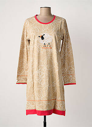 Cămașă de noapte bej ROSE POMME femeie