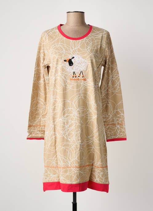 Cămașă de noapte bej ROSE POMME femeie