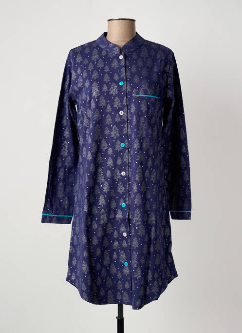 Cămașă de noapte albastru ROSE POMME femeie