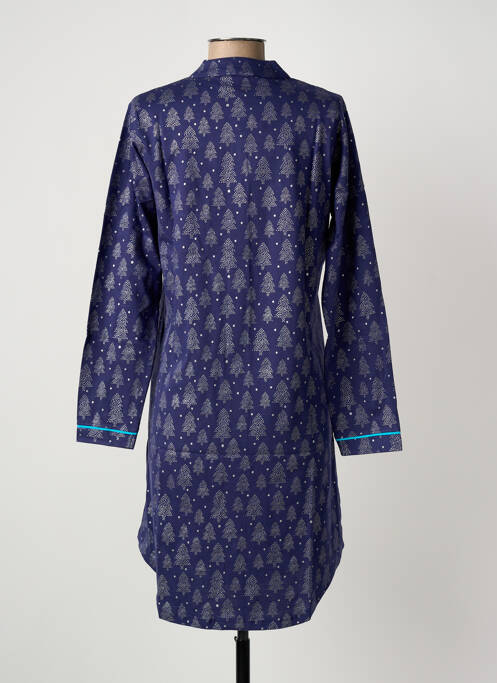 Cămașă de noapte albastru ROSE POMME femeie