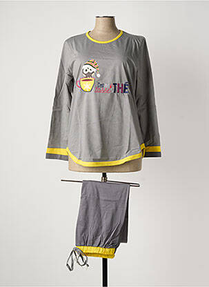 Pijama gri ROSE POMME femeie