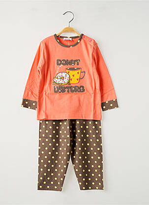 Pijama țesătură jerseu roz ROSE POMME fată