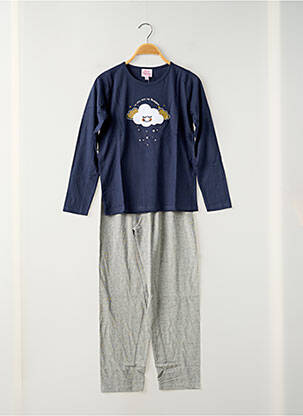 Pijama albastru ROSE POMME fată