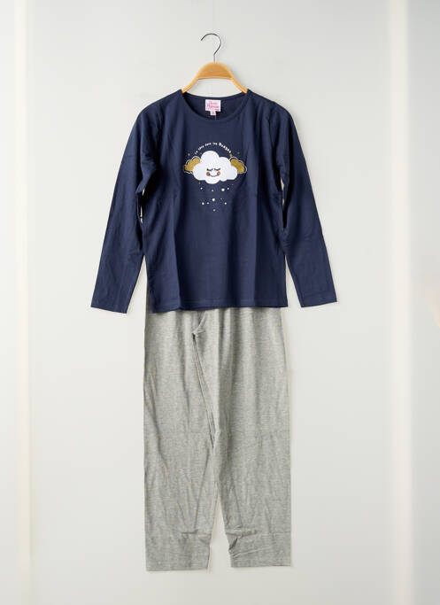 Pijama albastru ROSE POMME fată