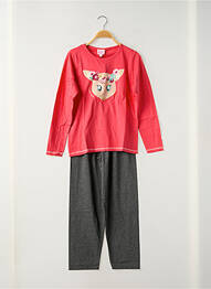 Pijama țesătură jerseu roz ROSE POMME fille