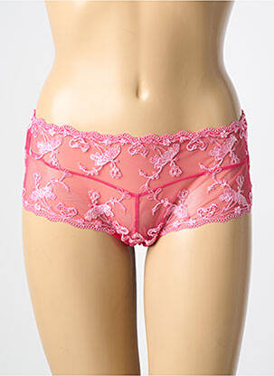 Shorty broderie roz AMBRA femeie