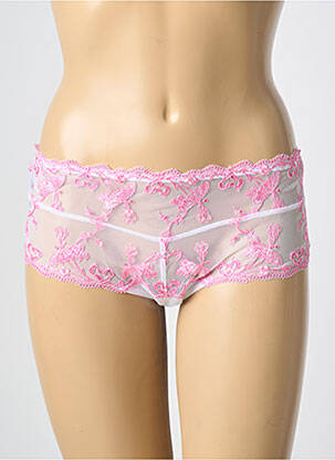 Shorty broderie roz AMBRA femeie