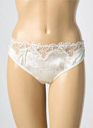 Chilot broderie dantelă de calais bej AMBRA femme