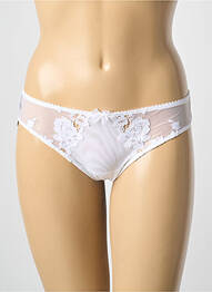 Tanga elasticitate alb AMBRA femme