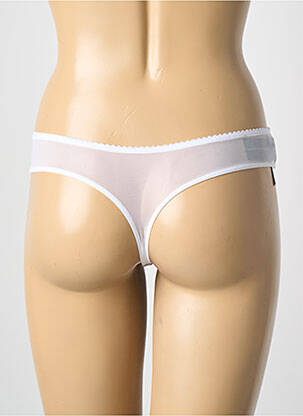 Tanga elasticitate alb AMBRA femeie