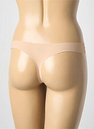 Tanga microfibre culoare piersică ESPRIT femeie