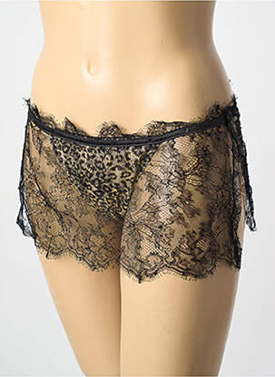 Shorty elasticitate negru AMBRA femeie
