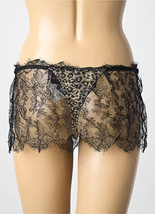 Shorty elasticitate negru AMBRA femeie