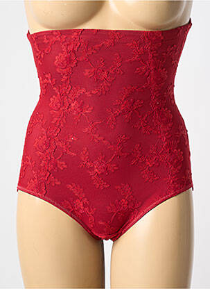 Chilot cu talie înaltă roșu SECRET D'EVA femeie