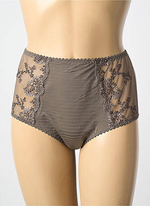 Chilot cu talie înaltă verde LOUISA BRACQ femeie