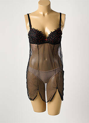 Nuisetă/combinetă negru AMBRA femeie