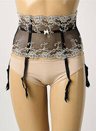 Corset cu armatură negru AMBRA femme