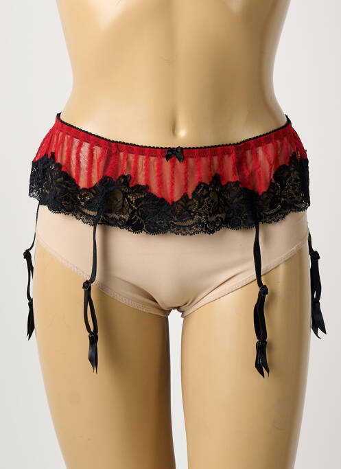 Corset/Jartieră negru AMBRA femeie