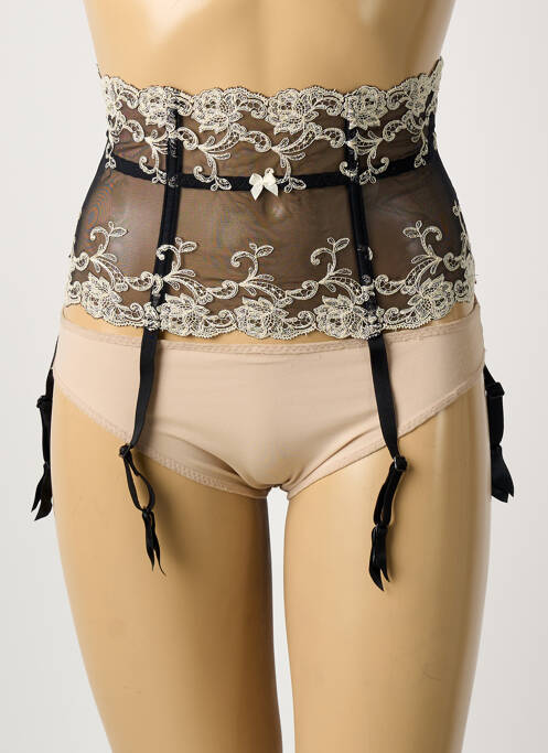 Corset negru AMBRA femeie