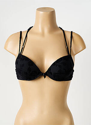 Sutien top sutien push-up top sutien push-up negru AMBRA femeie