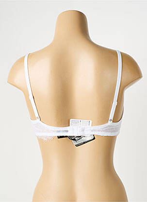 Sutien broderie top sutien modelat alb AMBRA femeie