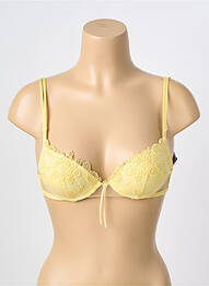 Sutien top sutien push-up top sutien push-up galben AMBRA femme