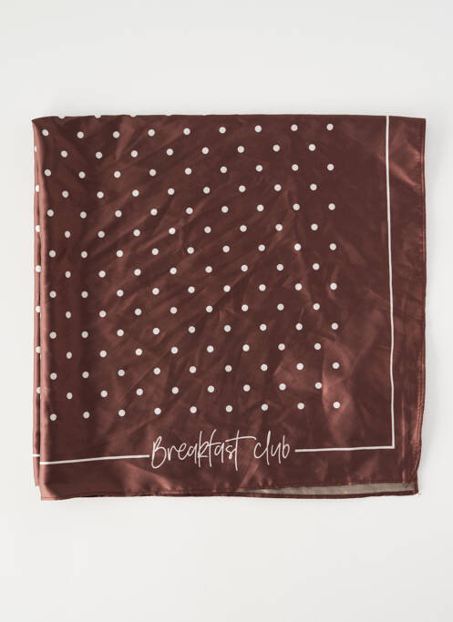 Eșarfă maro STRADIVARIUS femeie