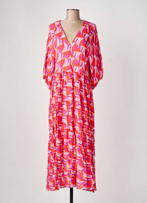 Rochie lungă roz LOLA CASADEMUNT femeie