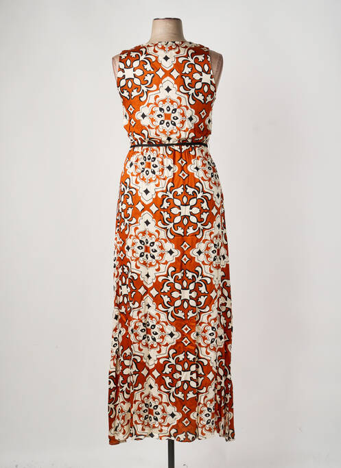 Rochie lungă maro ARTIGLI femeie