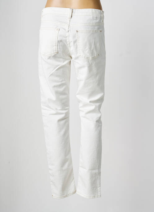 Pantalon slim bej ESPRIT femeie