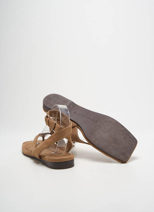 Șlapi maro STRADIVARIUS femeie