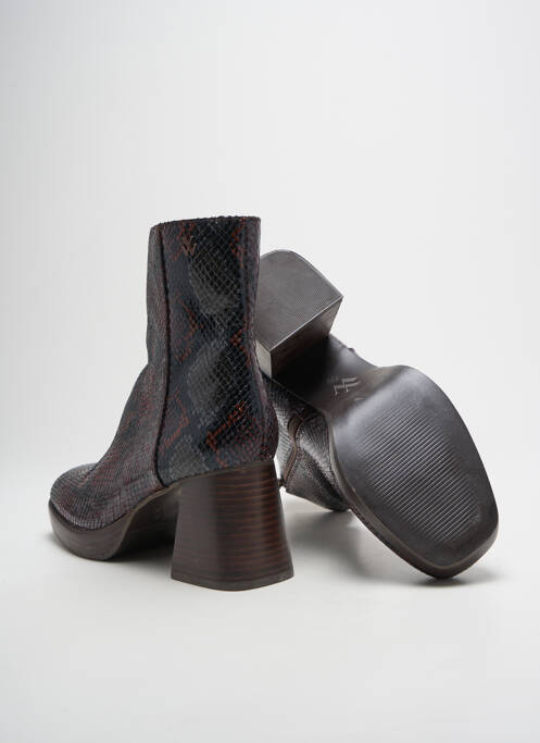 Botine/Ghete maro VANESSA WU femeie