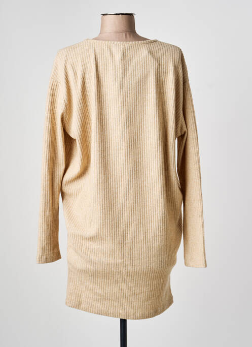 Rochie pulover bej YESTA femeie