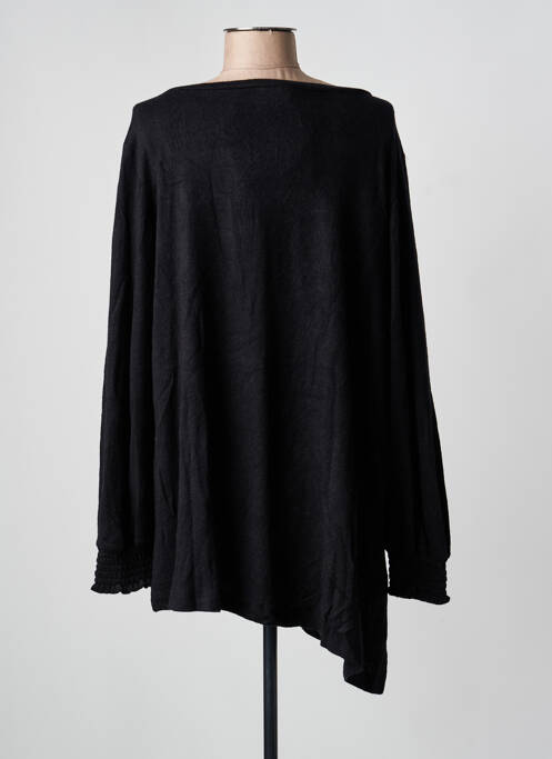 Pulover tunică negru SEMIOLOGY femeie