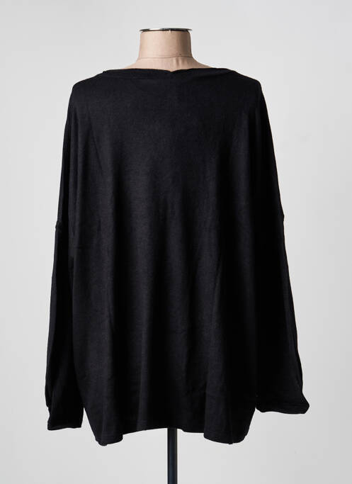 Pulover tunică negru SEMIOLOGY femeie