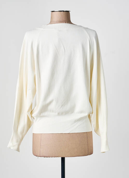 Pulover alb ESQUALO femeie