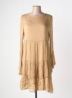 Rochie midi bej INFINITY femeie