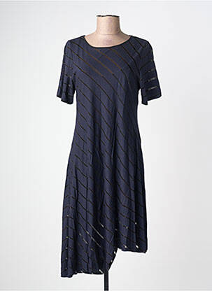 Rochie midi albastru SEMIOLOGY femeie