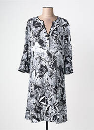 Rochie midi mâneci lungi mâneci lungi negru YEST femme