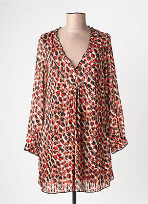 Tunică mâneci lungi roșu KILIBBI femeie