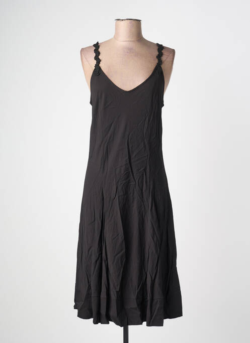 Rochie midi negru SEMIOLOGY femeie