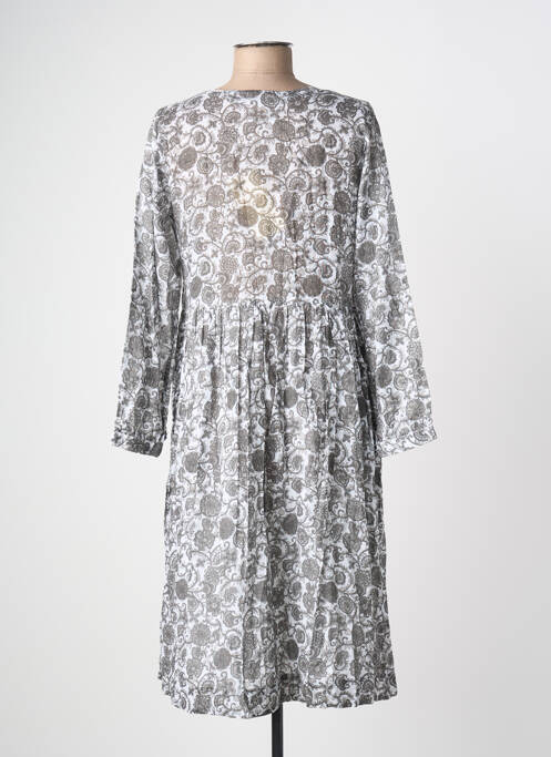 Rochie midi gri CHICOSOLEIL femeie