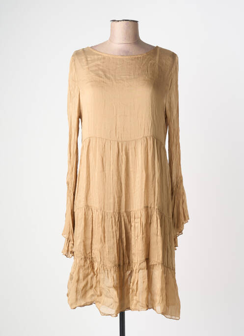 Rochie midi bej INFINITY femeie