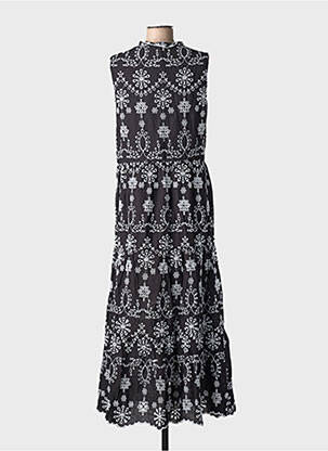 Rochie lungă fără mâneci fără mâneci negru YEST femeie