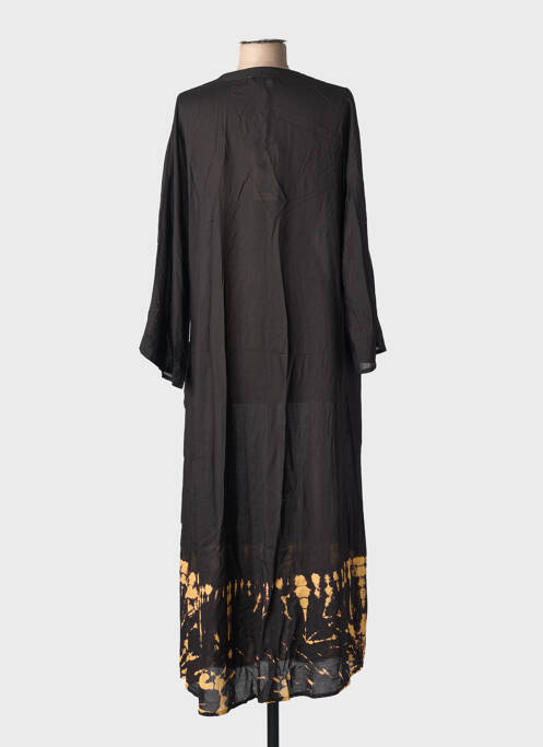 Rochie lungă negru CHICOSOLEIL femeie