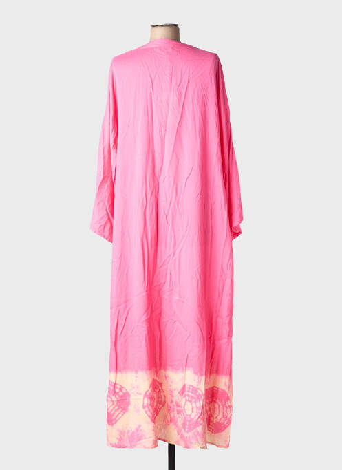 Rochie lungă roz CHICOSOLEIL femeie